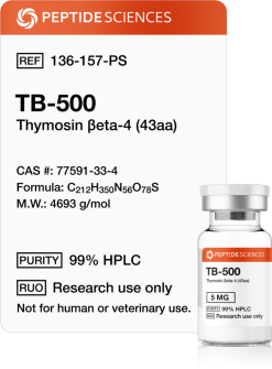 TB-500 (Thymosin Beta-4) 10mg (43aa)