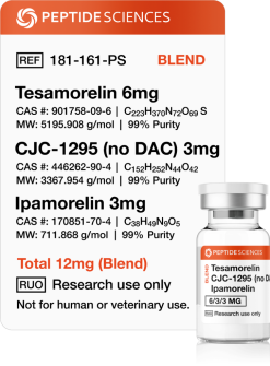 Tesamorelin, Ipamorelin 8mg (Blend)